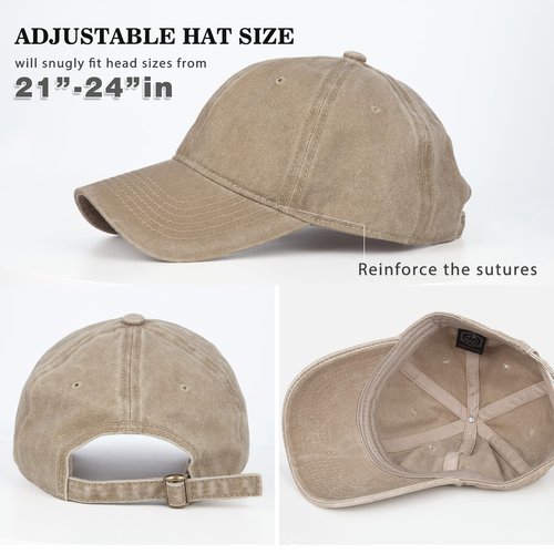 Washed Cotton Vintage Baseball Cap Sun Hats Men Women Smile Baseball Cap Adjustable Dad Golf Hat