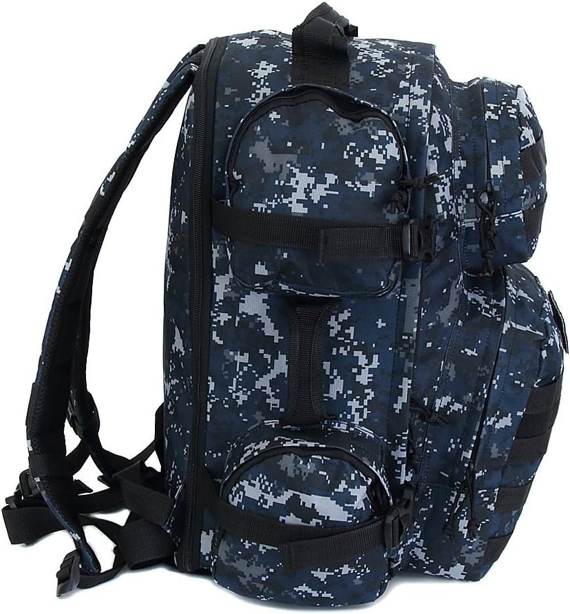 NPUSA Men's Large Expandable Tactical Molle Hydration ReadyBackpack Daypack Bag - Tan