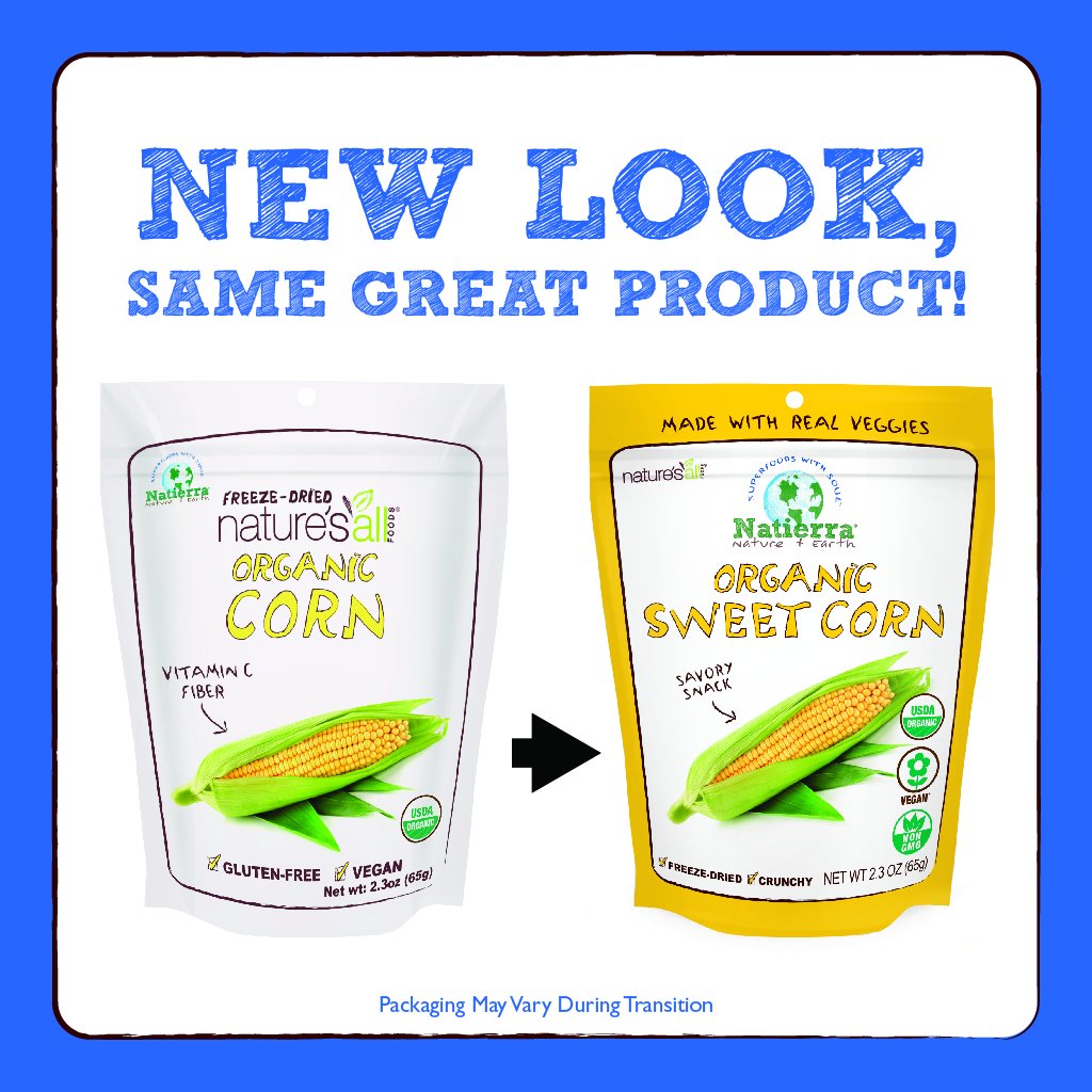 Natierra Nature's Organic Freeze-Dried Bananas | Gluten Free & Vegan | 2.5 Ounce (Pack of 3)