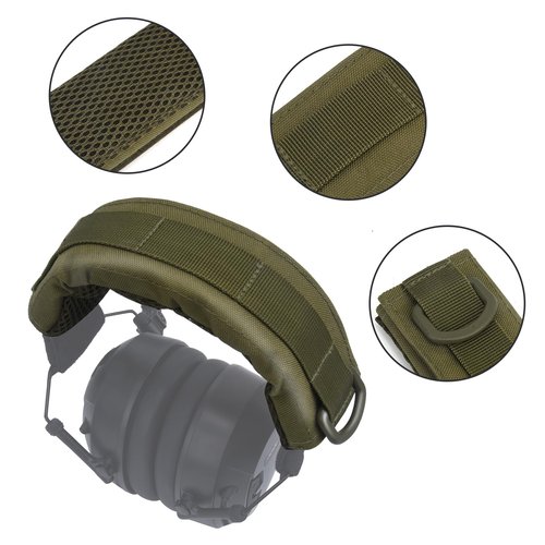 Pdflie Earmuff Headphone Cover Modular Protection Fabric Headband Compatible for Peltor General Hunting Shooting Military Tactical Headsets