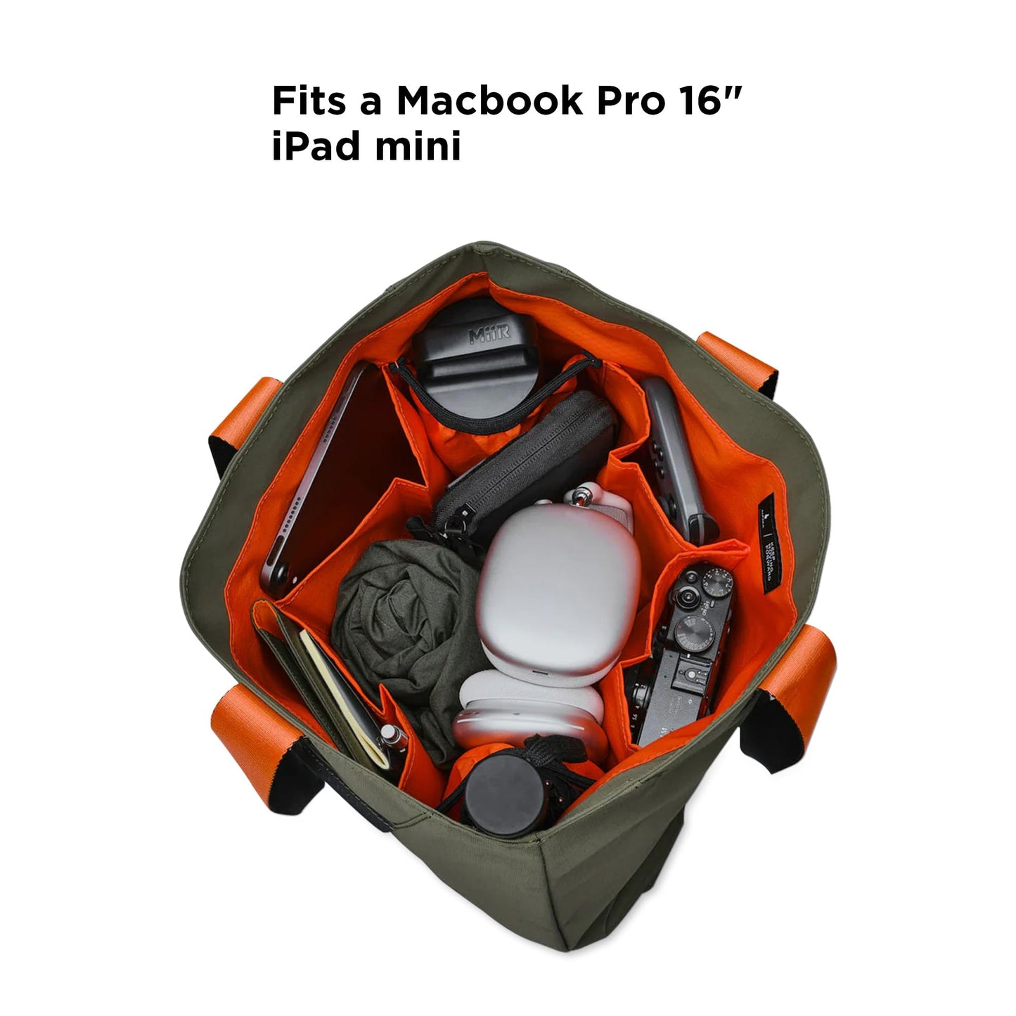 ALPAKA Elements Tote HUB Carabiner Quick Release Key Clip - Magnetic Latch - Attach to Sling Bag, Belt Loops