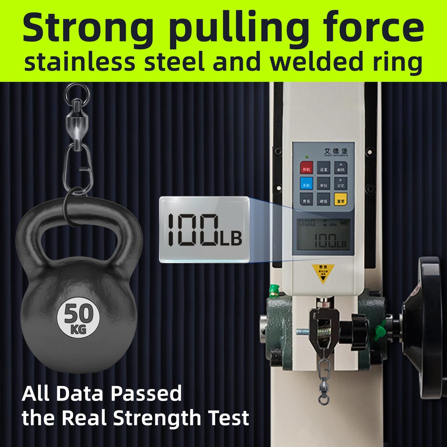 9KM DWLIFE Fishing Swivels & Snaps 25Pcs & Quick Change SnapsHigh Strength Snap Swivels Stainless Ball Bearing Fishing Swivels Freshwater/Freshwater