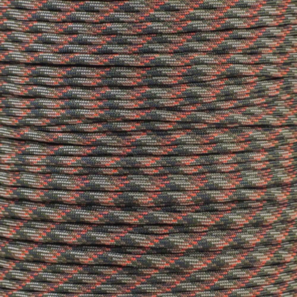 550 Paracord Tactical Utility Cord - 100ft Military Grade Kelly Green Hank