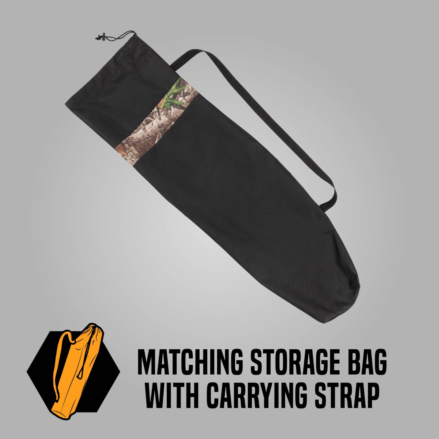 Allen Company Vanis Padded Armchair with Backrest, Realtree Edge Camo