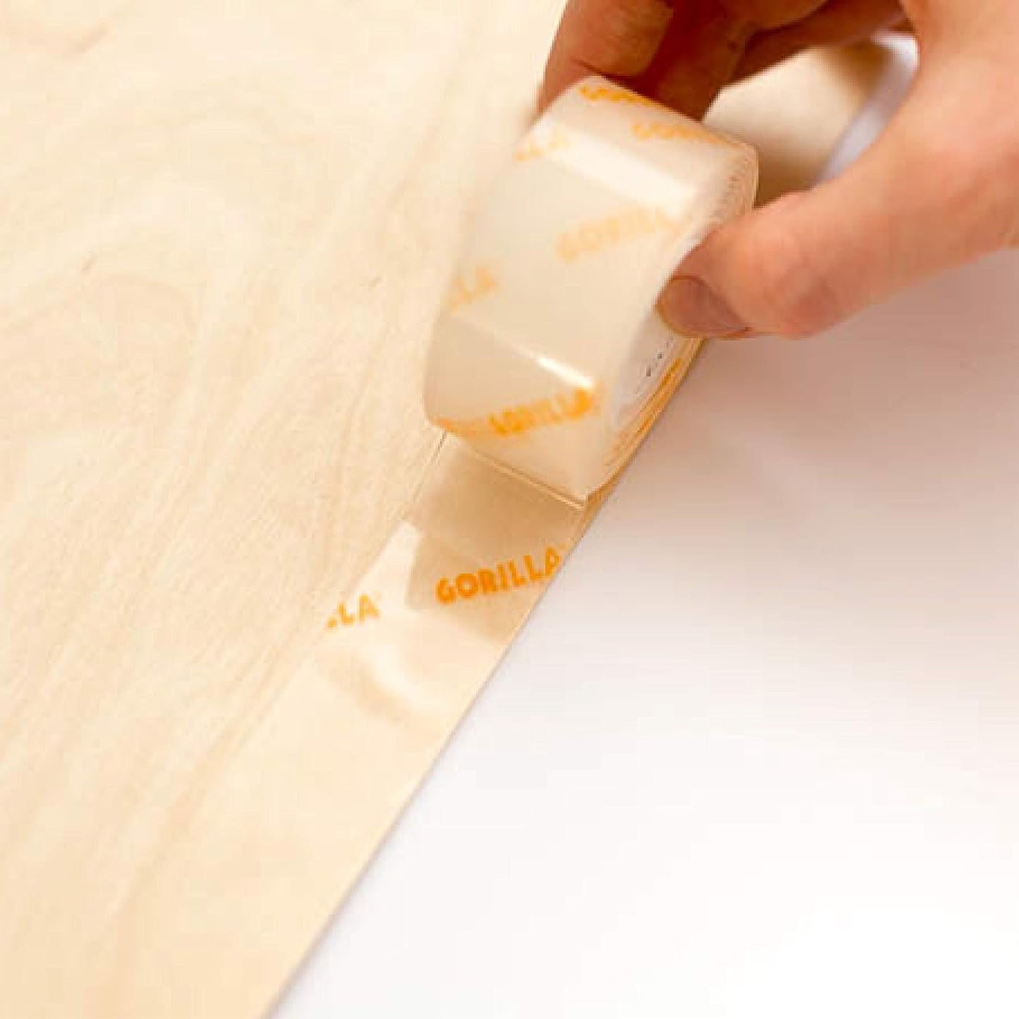 Gorilla Tough & Clear Double Sided Mounting Tape, Clear Tape, 1" x 150" (Pack of 1) - Weatherproof for Indoor or Outdoor