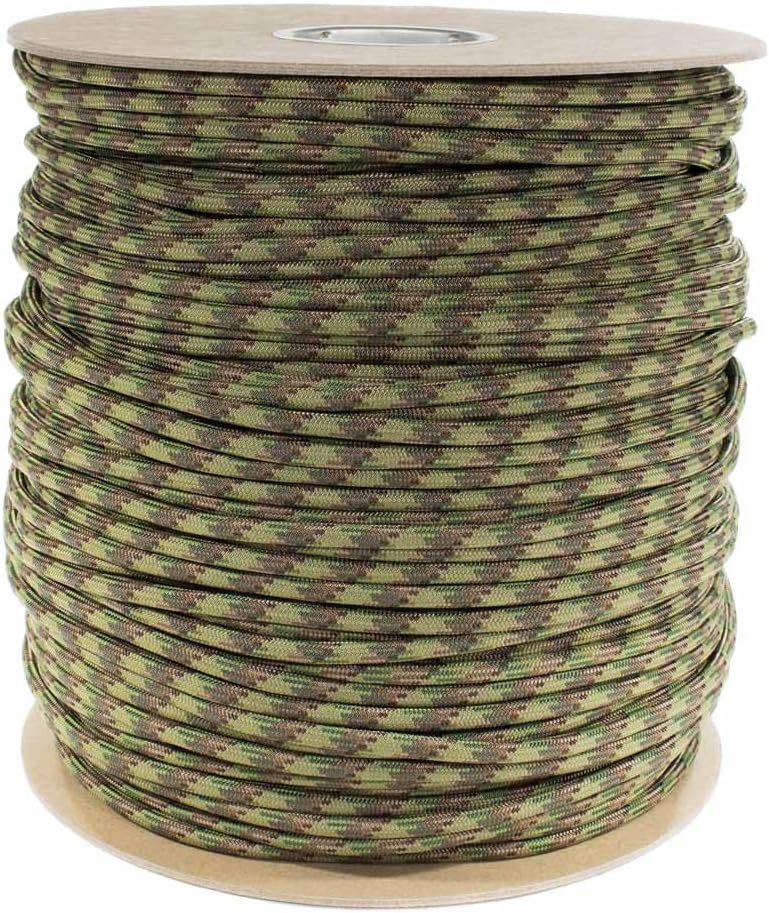Paracord Planet para-Max Paracord 3,000 LB Tensile Strength & 5/16 Inch Diameter - Great for Towing, Hunting, Outdoor Activities and More (