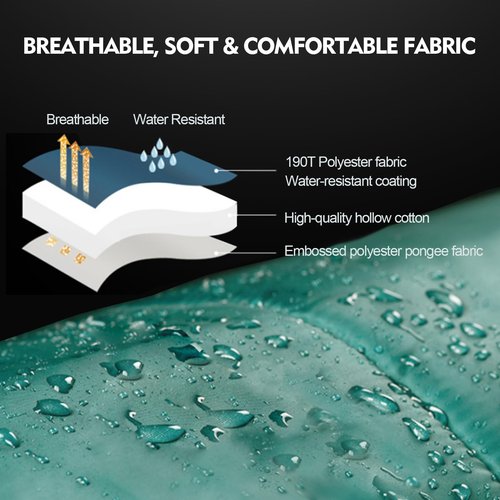 Ultralight Sleeping Bag for Children - Blackpongo Envelope Lightweight Portable, Waterproof, Comfort with Compression Sack - Great for 3 Season Traveling, Camping, Hiking (Green)