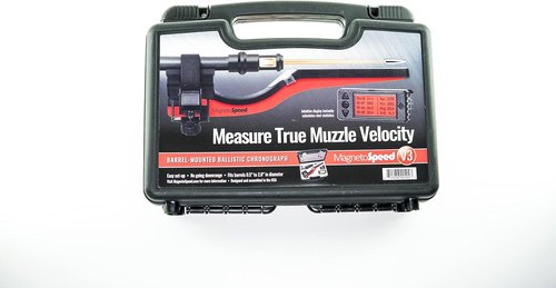 MagnetoSpeed V3 Ballistics Chronograph Kit - Barrel-Mounted, Hardcase, Black