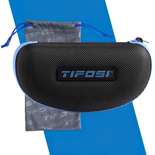 Tifosi Optics Swank Sunglasses Bundle with Case and Eyewear Straps (Brown Fade/Brown)