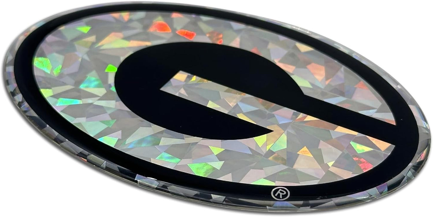 University of Georgia Reflective Decal | Premium 3D All-Weather Sticker for Car, Laptop, Water Bottle & More | Made in the USA