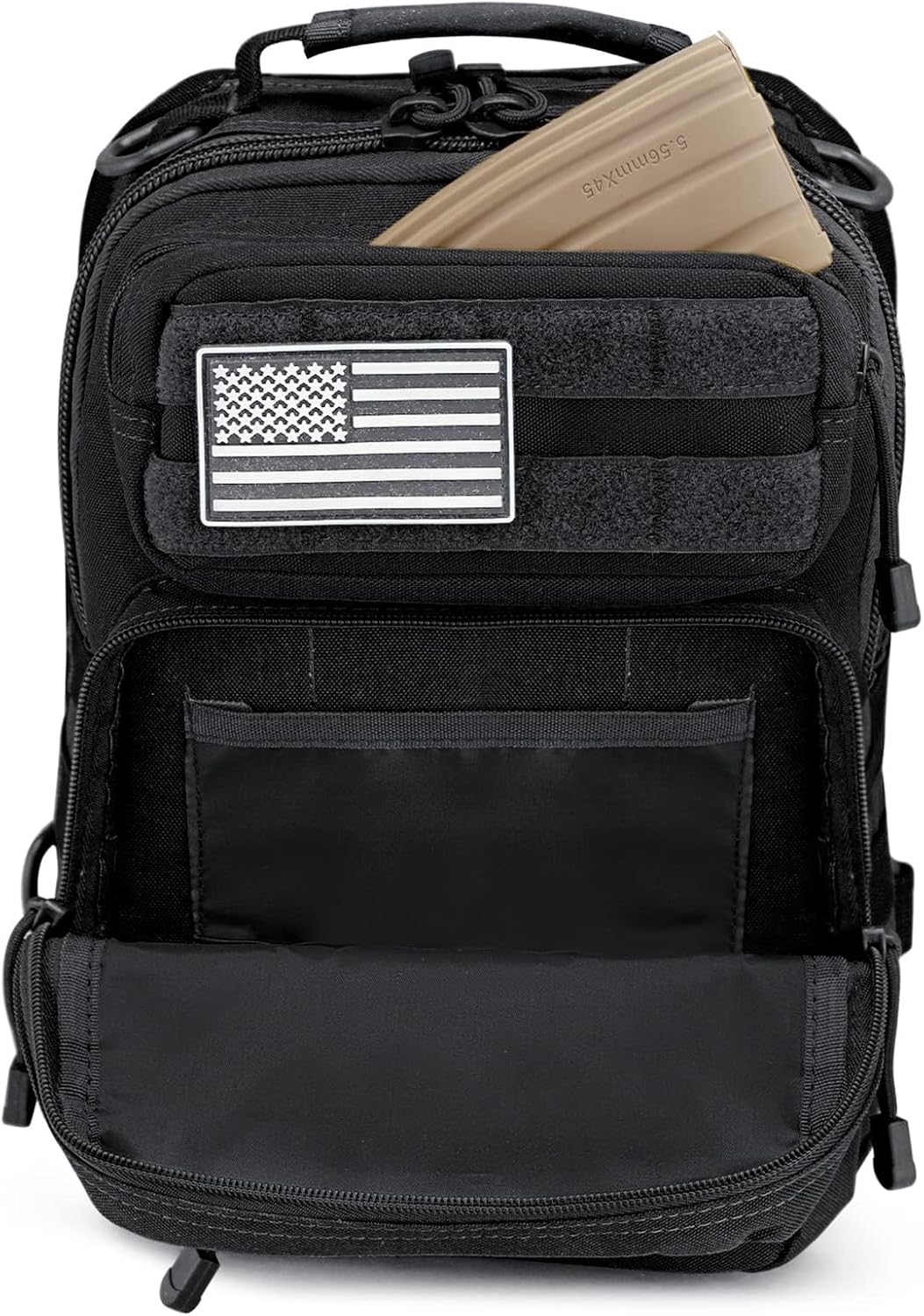 G4Free Tactical Sling Bag Backpack Military Rover Shoulder Sling Pack Molle EDC Small Crossbody Chest Pack