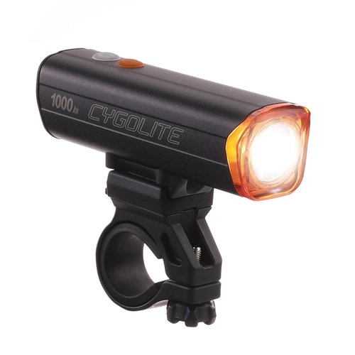 Cygolite Velocity Endurance 1,000 Lumen Bicycle Light– Anodized Aluminum Alloy- High Run Time–9 Modes– Fine Tunable Brightness-Compact IP67 Waterproof– Hard Mount– USB-C Charge–Road, Mountain, Commute
