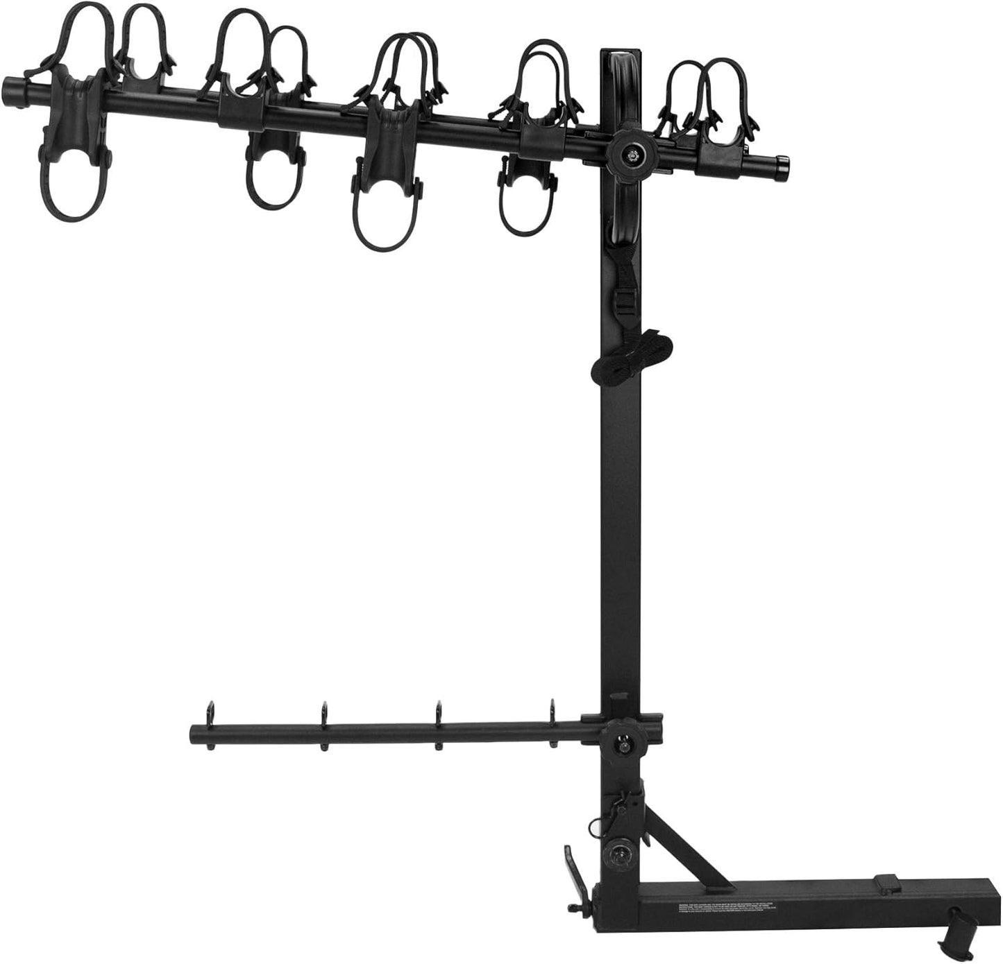 Hollywood Racks HR520 Road Runner 5-Bike Hitch Mount Rack (2-Inch Receiver),Black
