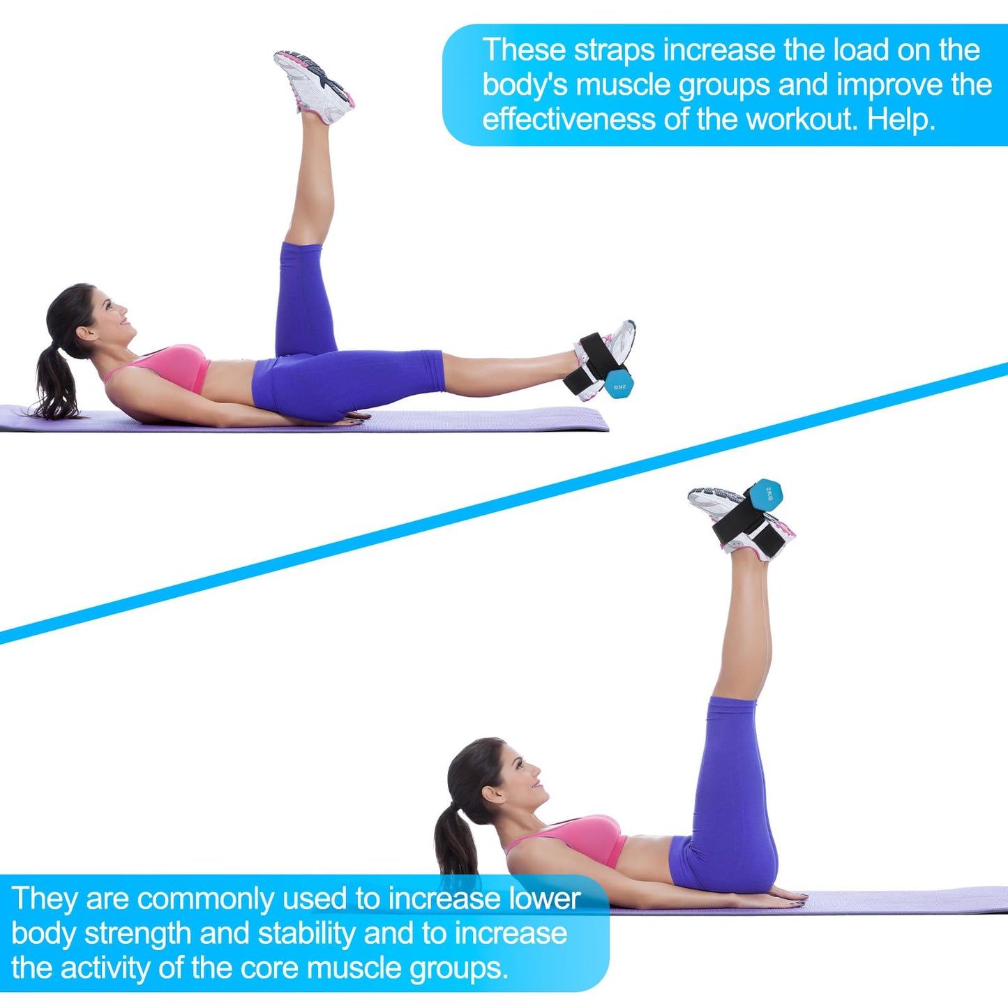 HOMEE Dumbbell Foot Attachment 2PCS,Adjustable Ankle Weights,Monkey Feet Dumbbell Holder,Tibialis Trainer,Ankle Straps for Weight Lifting,Home Gym Equipment for Leg Extensions for Men and Women