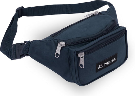 Everest Signature Waist Pack - Medium, Black, One Size