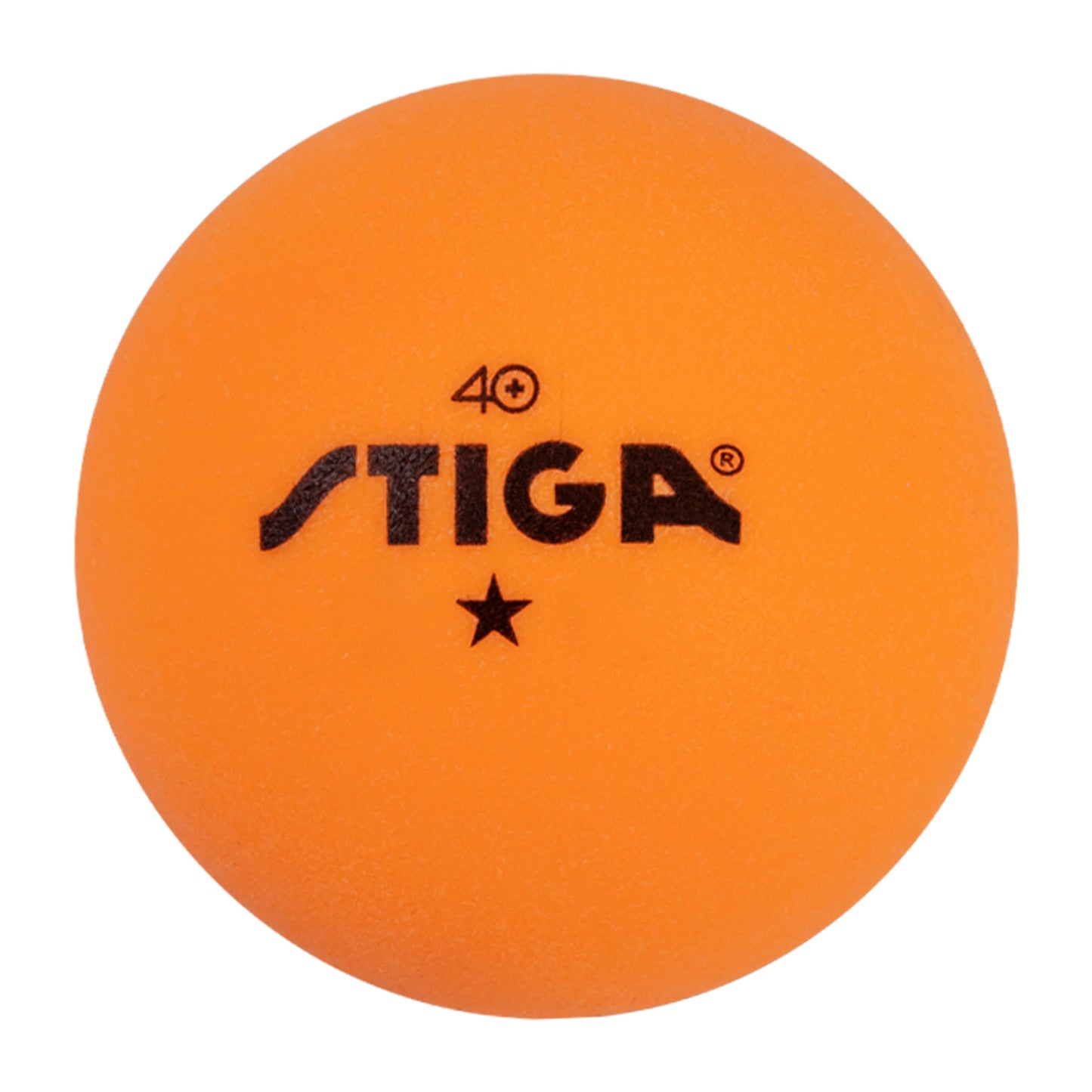 STIGA Ping Pong Balls – 46pk Orange 1-Star Table Tennis Balls, Official Size 40mm ABS Balls, Ultimate Durability for Indoor/Outdoor Ping Pong Tables