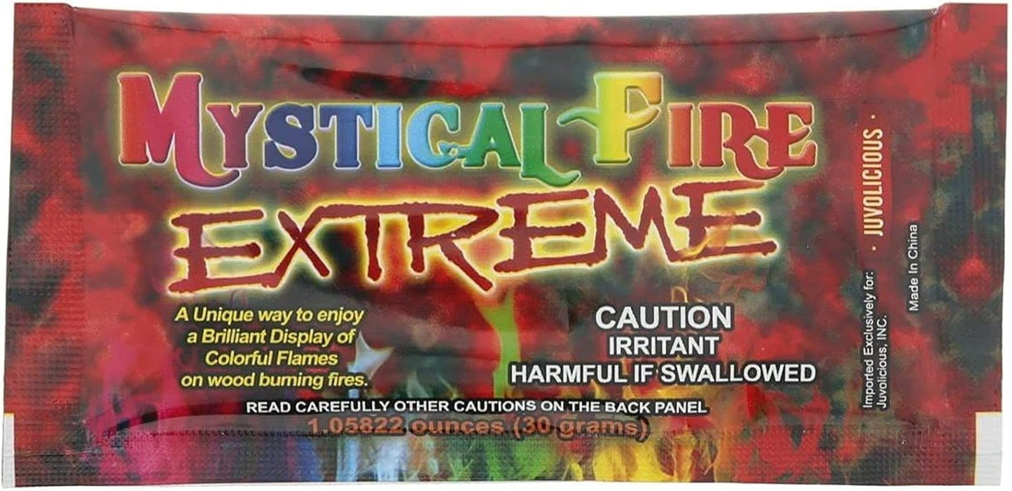 Extreme Mystical Fire, Colorful Flames (12-Pack)