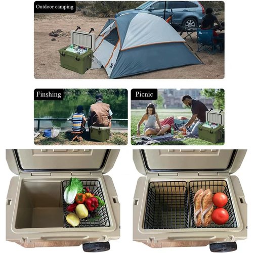 Cooler Basket for YETI Tundra Haul, YETI Roadie 48, Yeti Roadie 60,Compatible with Other lgloo Accessories Coolers Locks, Coolers Dividers, Ice etc,Cooler Basket Keeps Food Dry. (1-Pack)