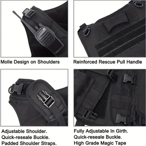 YAKEDA Adjustable Tactical Airsoft Training Vest | Camping, Fishing, Hunting,Gift for Halloween and New Year(Green, One Size)