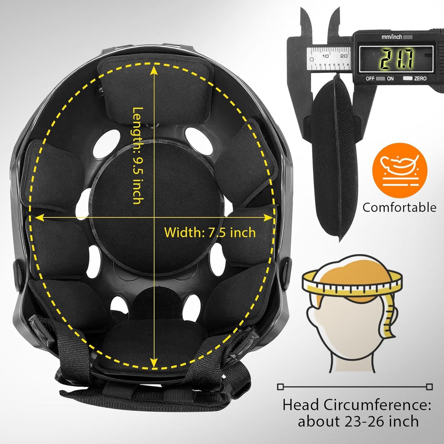 Paintball Tactical Fast Helmet - ATAIRSOFT PJ Type Airsoft Gear for Enhanced Protection