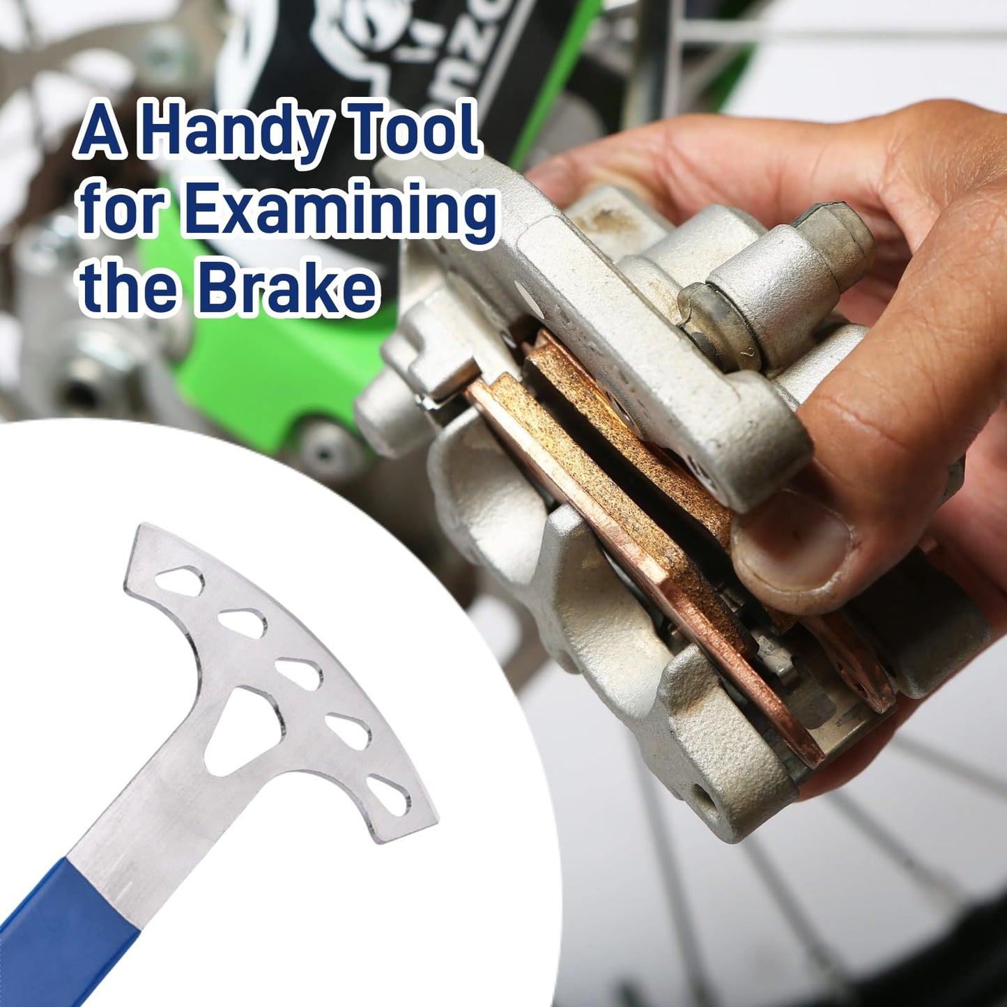 1 Piece Disc Brake Pad Spreader Steel Expansion Wrench Disc Brake Correct Tool for Mountain Road Bike