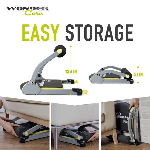 WONDER CORE SMART Sit Up Exercise Equipment + WONDER CORE Pro Max Workout Equipment for Home Gym