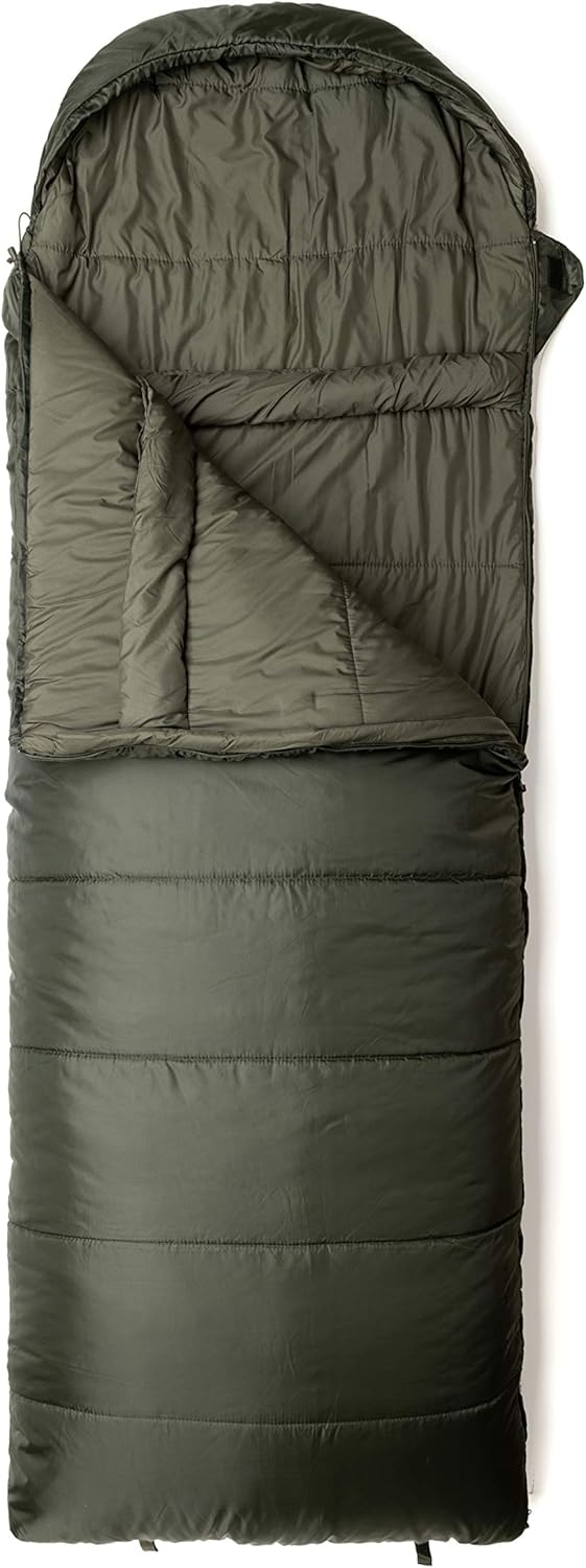 Snugpak Basecamp Ops Navigator Sleeping Bag - Compact & Lightweight with Compression Sack