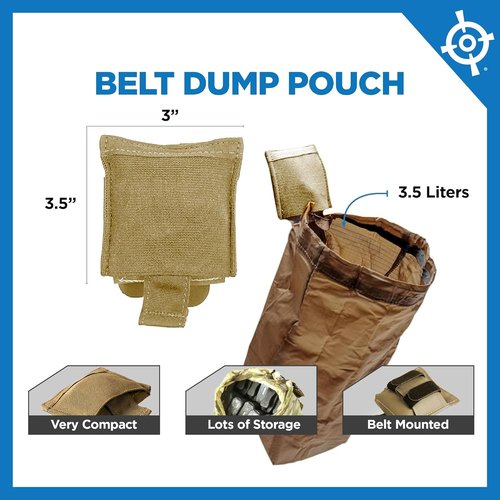 BL Force Small Dump Pouch - Tactical MNT Gear for Quick Access & Storage