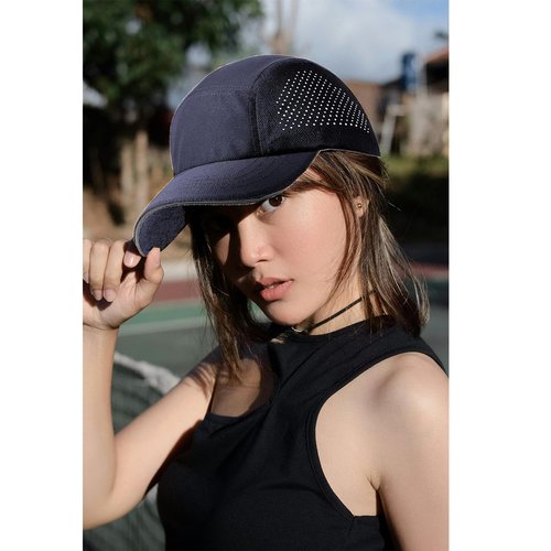 Oversize XXL Quick Dry Baseball Cap for Men &Women Lightweight Mesh Sun Hat with UV Protection, for Big Heads and Outdoor Sports Navy Blue