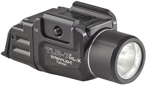 Streamlight 69458 TLR-7 HL-X USB 1000-Lumen 22000 Candela Rechargeable Rail Mounted Weapon Light, Includes Interchangeable High and Low Switches, Black
