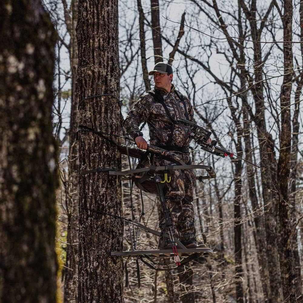 Goliath SD Climbing Treestand by Summit Treestands - Mossy Oak Camouflage