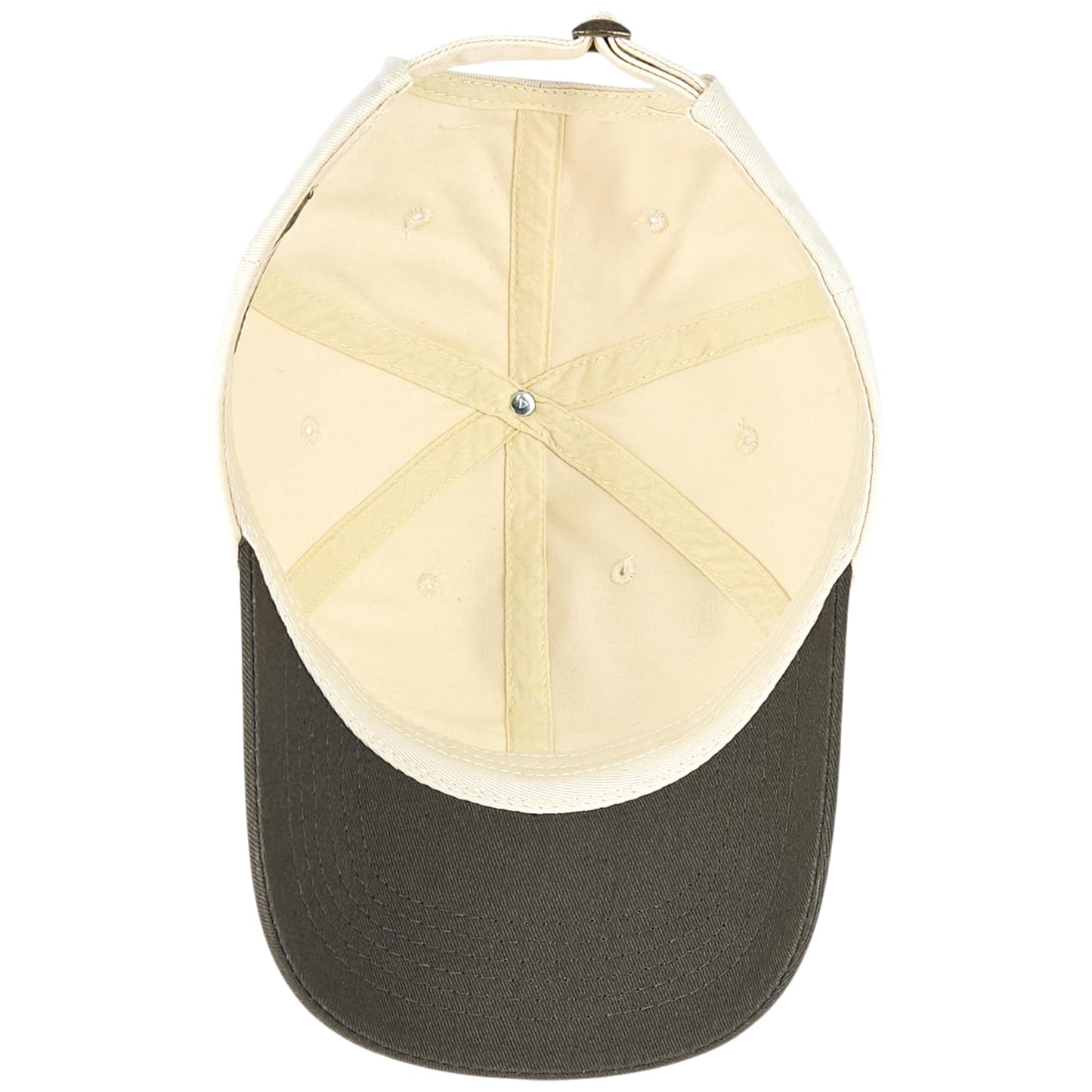 Vintage Classic Dad Hat Two Tone – 100% Cotton, Adjustable Metal Buckle Strap, Low-Profile Fit, Baseball Cap Unisex Stone Olive