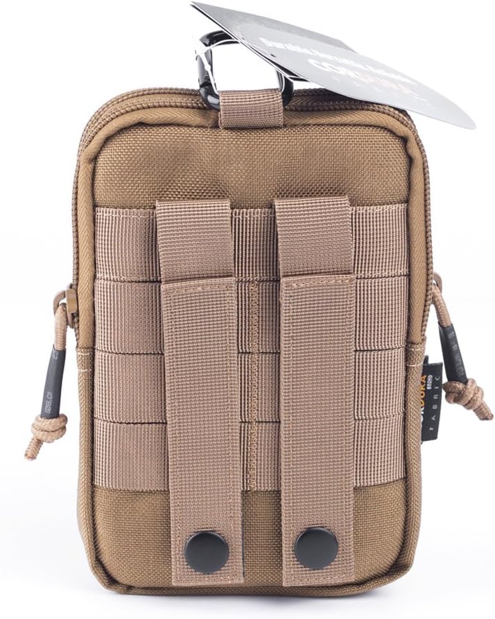 Tactical Molle EDC Pouch - Utility Gadget Belt Waist Bag with Cell Phone Holder