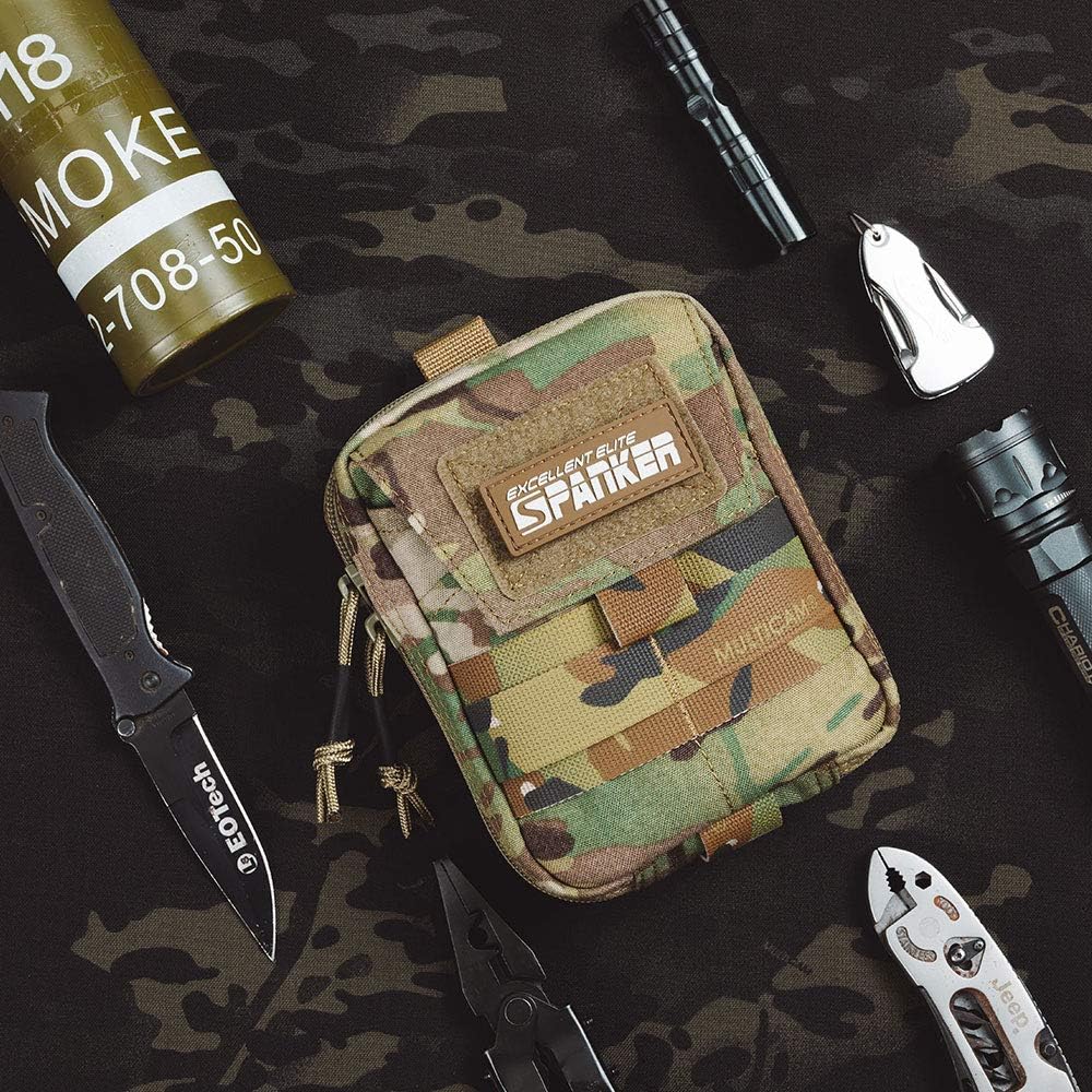 EXCELLENT ELITE SPANKER Molle Admin Pouch Military Utility Tool Pouch EDC Molle Pouchs Gadget Waist Bags