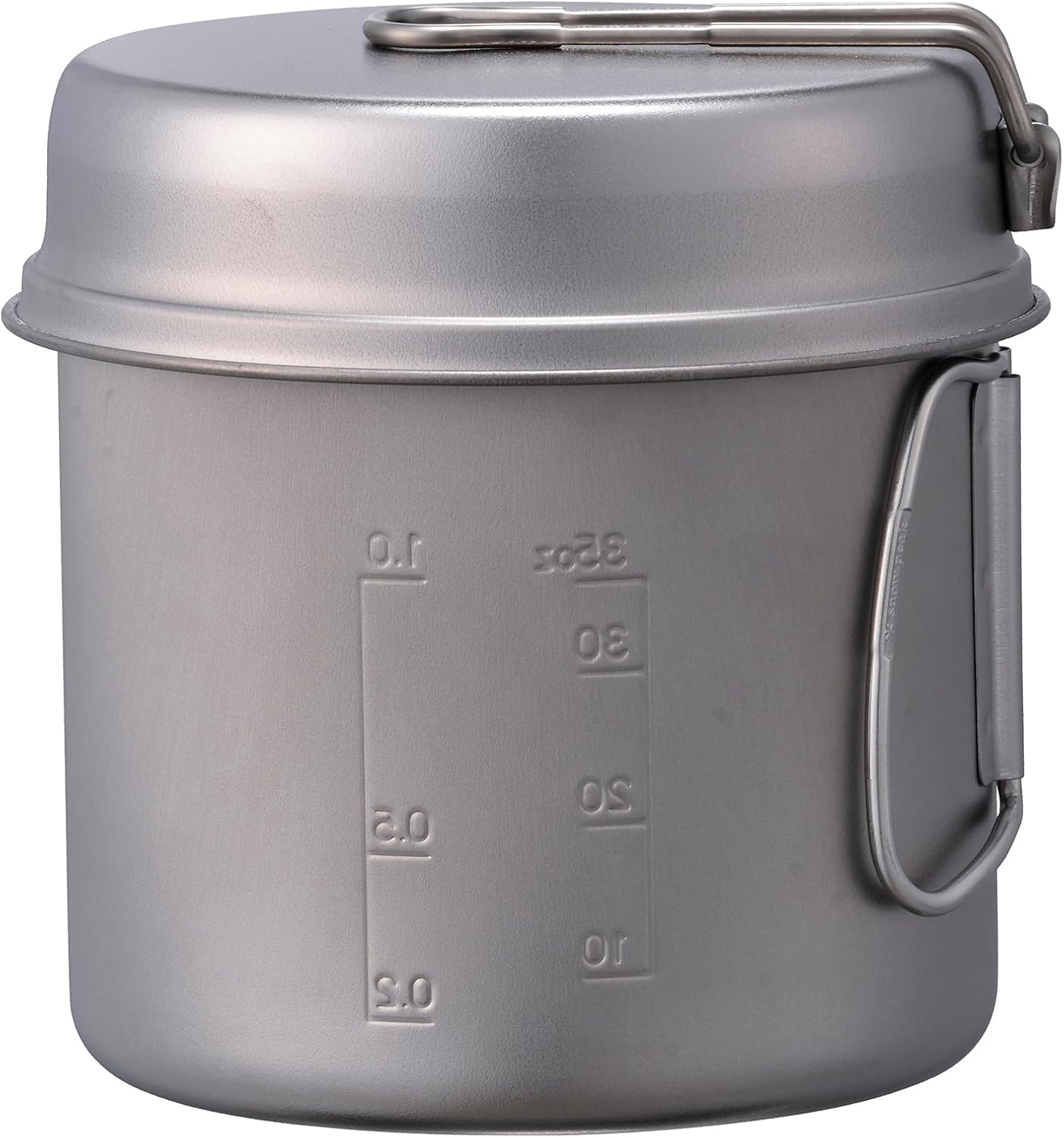Snow Peak Trek Series Backpacking/Camping Cookware Sets, Trek 1400 Pot & Pan, 47.3 fl oz