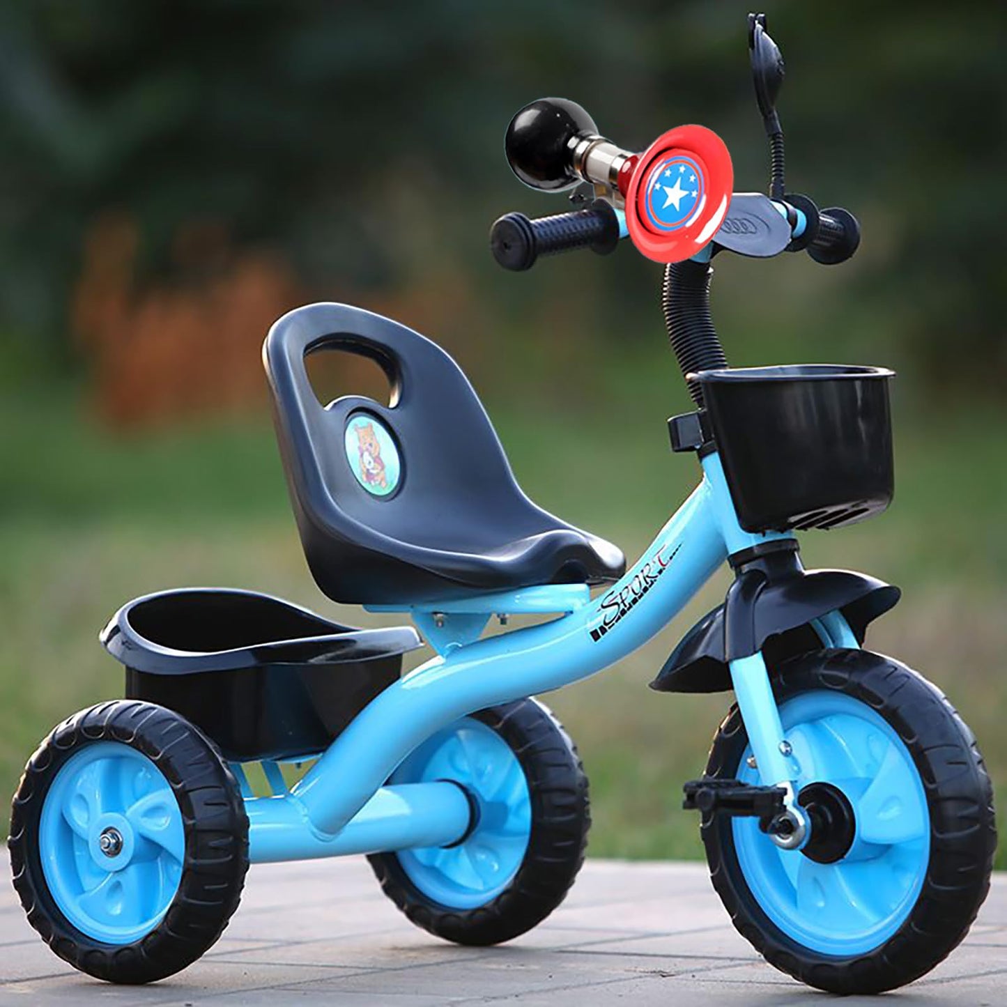 Fsocpen Bike Horn Air Squeeze Honking Horns,Retro Clown Horn, Kids Bike Horn,Metal Loud Bike Horns for Bicycle Golf Cart,Bicycles, Scooters, Baby Strollers