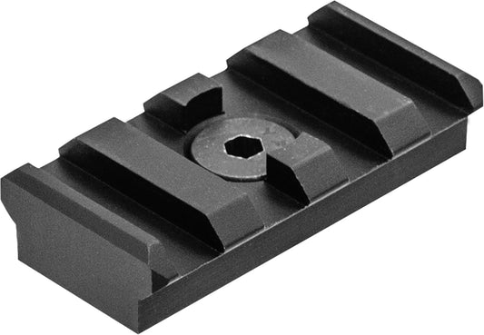 UTG PRO 4-Slot Picatinny Rail Section, Black