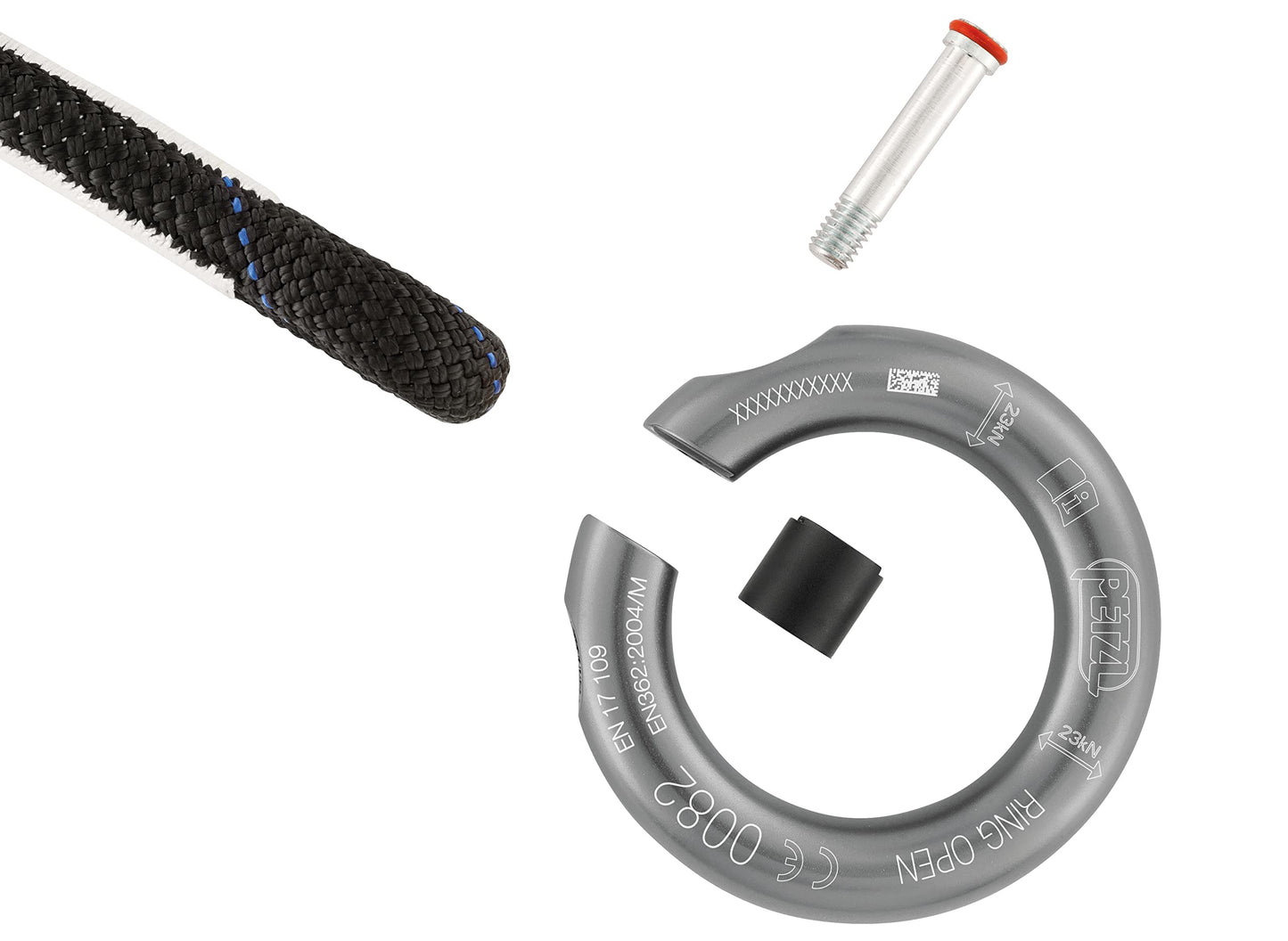 Petzl - Ring Open (Gray)