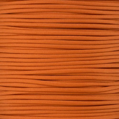 Paracord Planet Orange 550lb Paracord – 7 Strand Type III Tactical Parachute Cord for Hiking, Camping, and Crafting – Burnt Orange (100 ft)