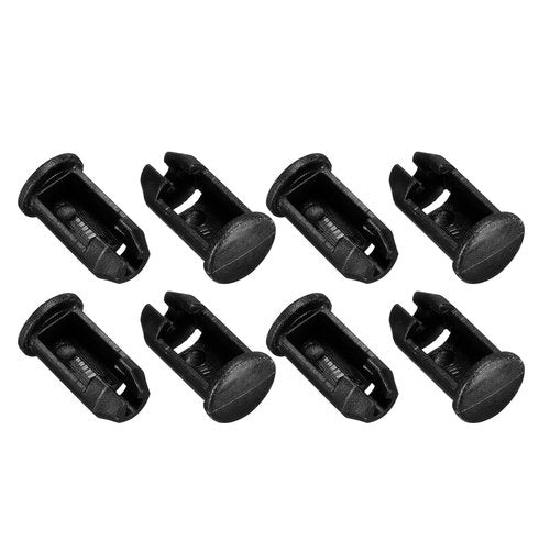 M METERXITY 8 Pack Camping Chair Foot - Non-Slip Stool Feet Replacement, Apply to Camping/Fishing/Picnic (12mm, 13mm Tubing Dia)