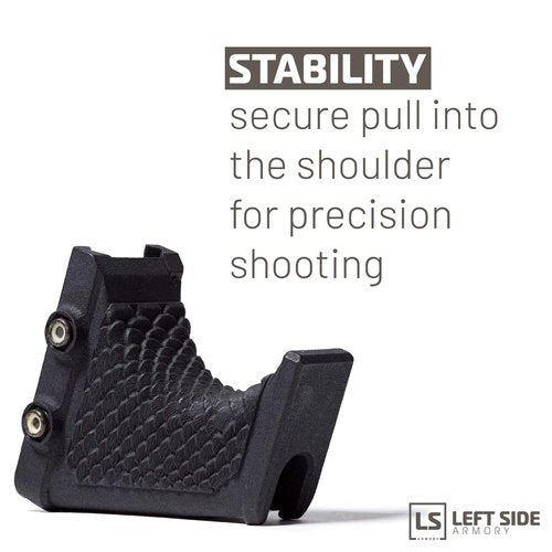 Left Side - Scale Shooting Stabilizer - Tall for Pic Rail