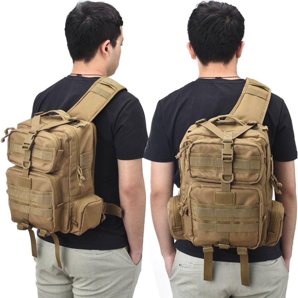 Sling Bag Pack Military Sling Backpack Assault Range Bag
