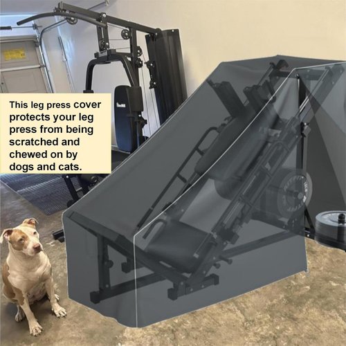 Leg press machine cover, Leg Press Hack Squat Machine cover, For Home Gym Professional Adjustable Leg Press, Leg Press Squat Machine (Cover only)