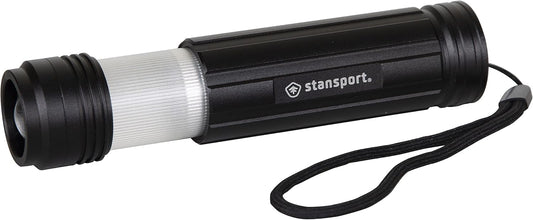 Stansport Heavy-Duty Tactical Flashlight/Lantern, 200 Lumens Multicolor 103-200 One Size