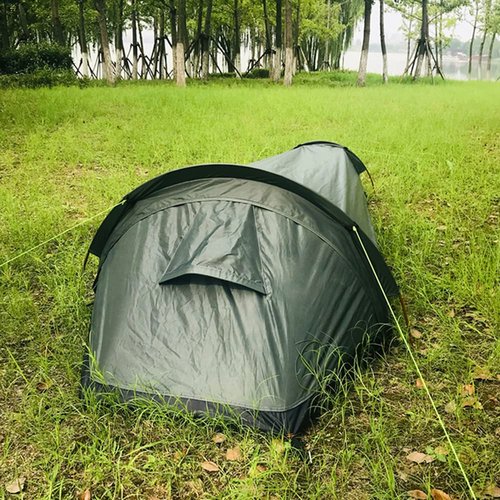 Backpacking Tent,HUIOP Backpacking Tent Outdoor Camping Sleeping Bag Tent Lightweight Single Person Tent