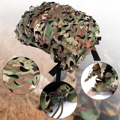 LOOGU Tactical Backpack Cover, Breathable Mesh Camo Camouflage Pack Cover Great for Tactical Military Gear Combat
