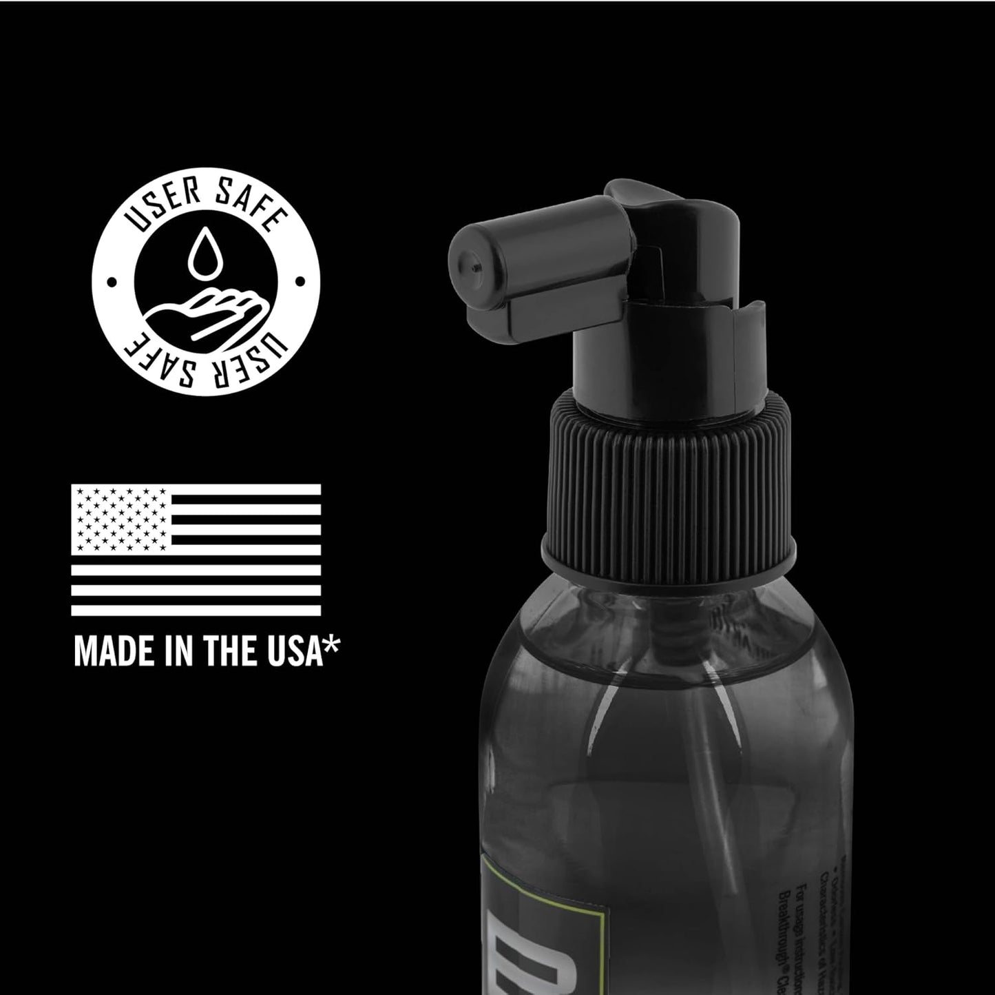 Breakthrough Clean Technologies Military-Grade Handgun and Rifle Cleaning Solvent, Grease Remover - 6oz/2oz/15ml/32oz Spray Bottle