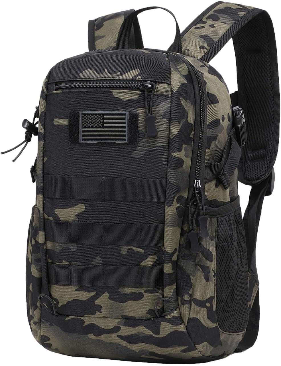 ArcEnCiel 10L/20L Mini X-Small Tactical Backpack MOLLE Daypack Gear Pack Camping Bag with Patch