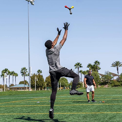 MUSKULO MONSTRO 2PCs Reaction Catch Trainer for Improving Hand-Eye Coordination & Speed, Brain Relearn & Agility Reactive Trainer, Reaction Speed Training Tools for All Ages Athletes with Carrying Bag