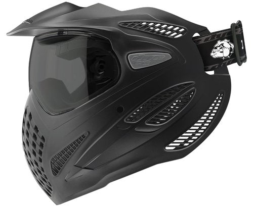 Maddog Dye SE Special Edition Paintball Mask Goggle System | Replaceable SLS Thermal Dual-Pane Anti Fog Lens | Adjustable Full-Face Safety Certified Protection - Black with Smoke Lens